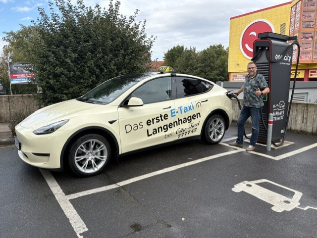 Neues E-Taxi Langenhagen